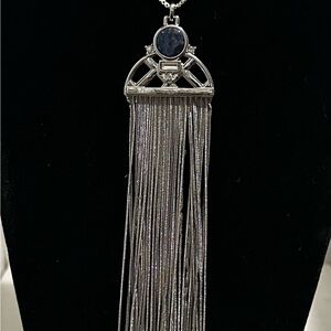 Fringe necklace